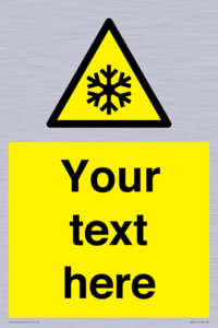 Custom Snowflake Sign